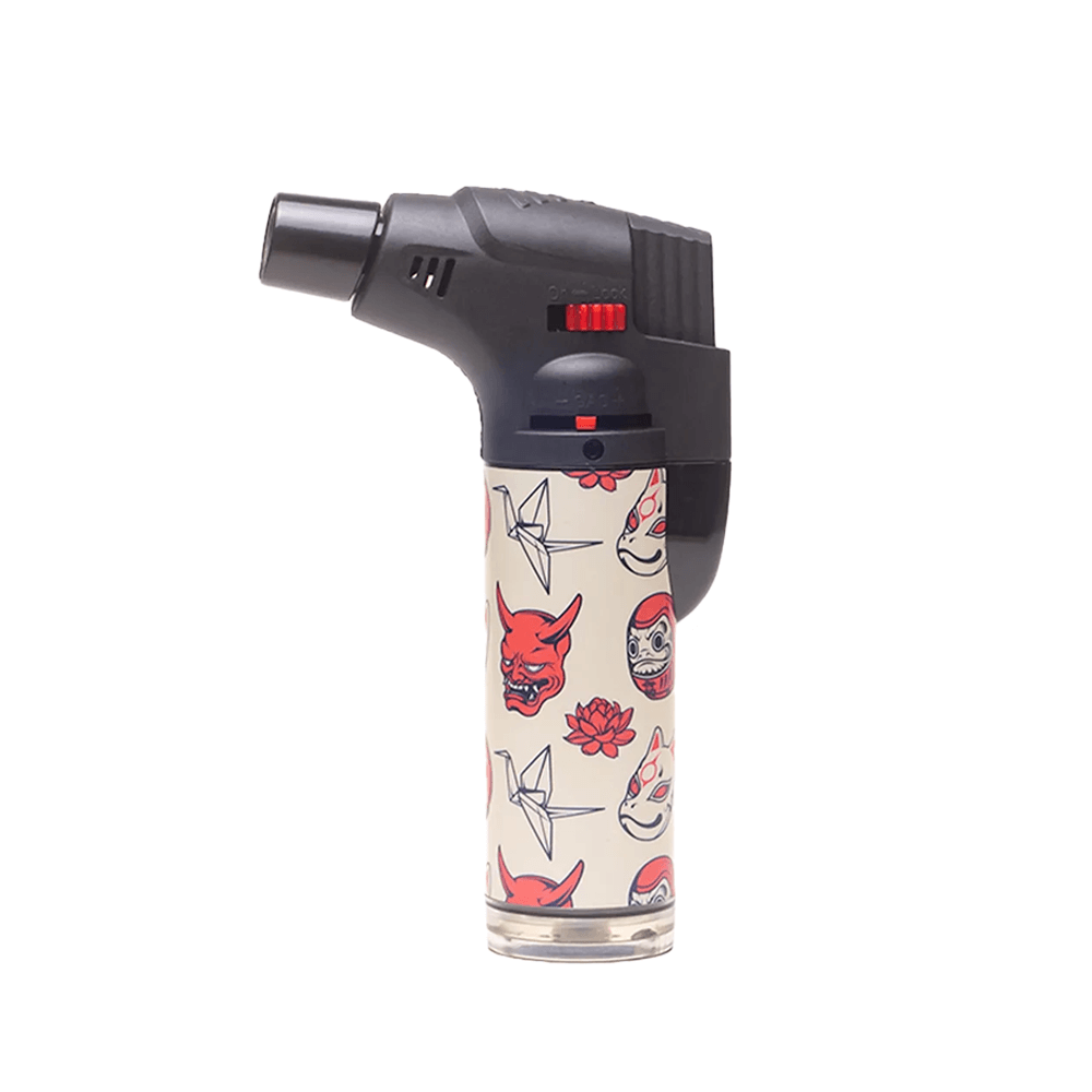 Special Blue Bernie Anime Lighter with colorful designs featuring anime characters and playful motifs.