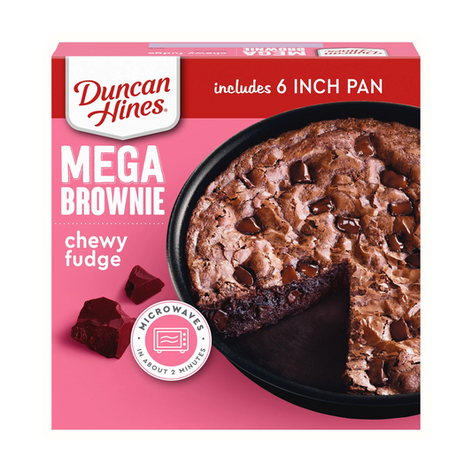 Duncan Hines Mega Chewy Fudge Brownie Mix, 7.2 oz